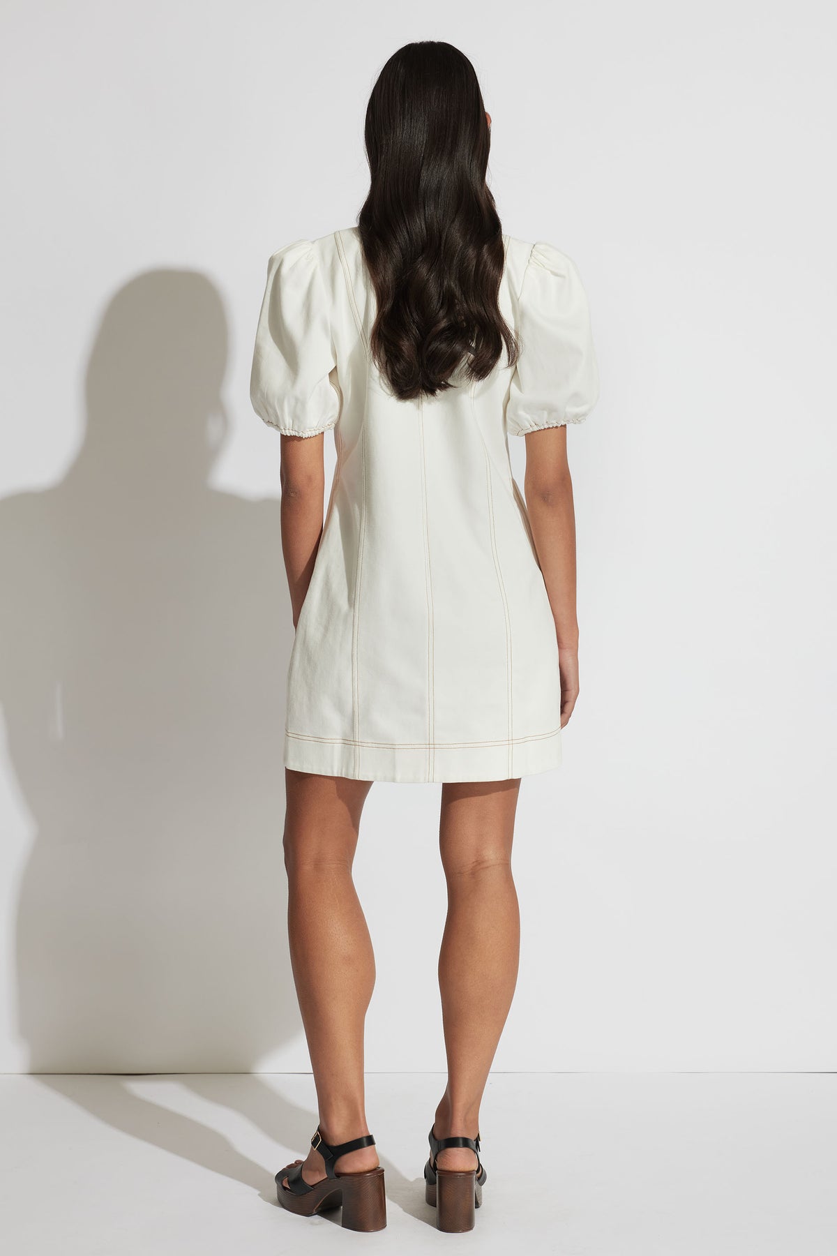Jade Denim Mini Dress