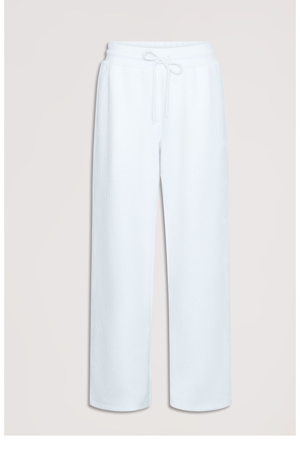 D-Luxe Embossed Wide Leg Pant