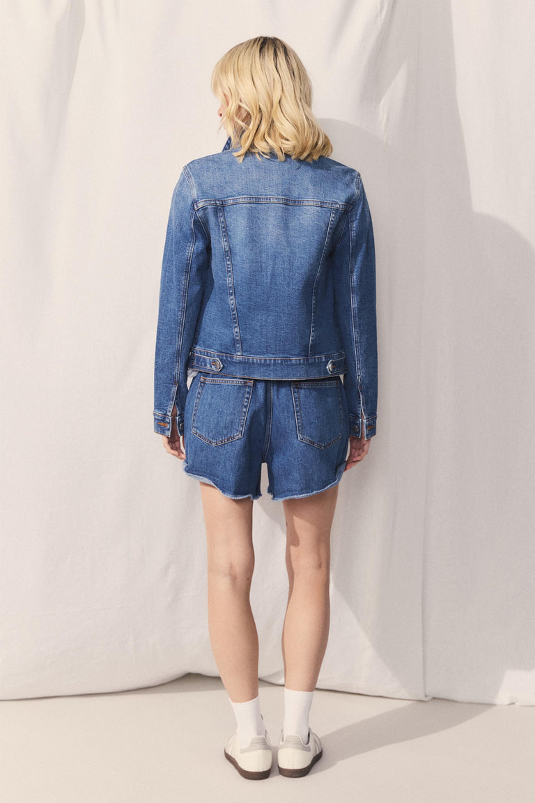 D-Luxe Denim Jogger Short