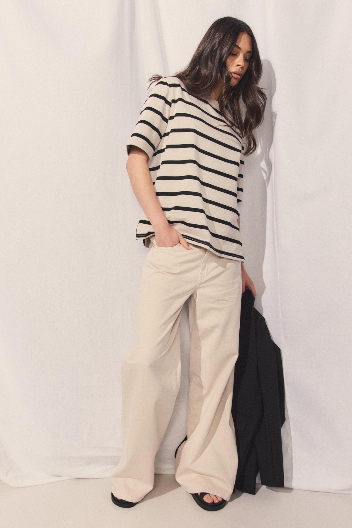 D-Luxe Wide Leg Jean
