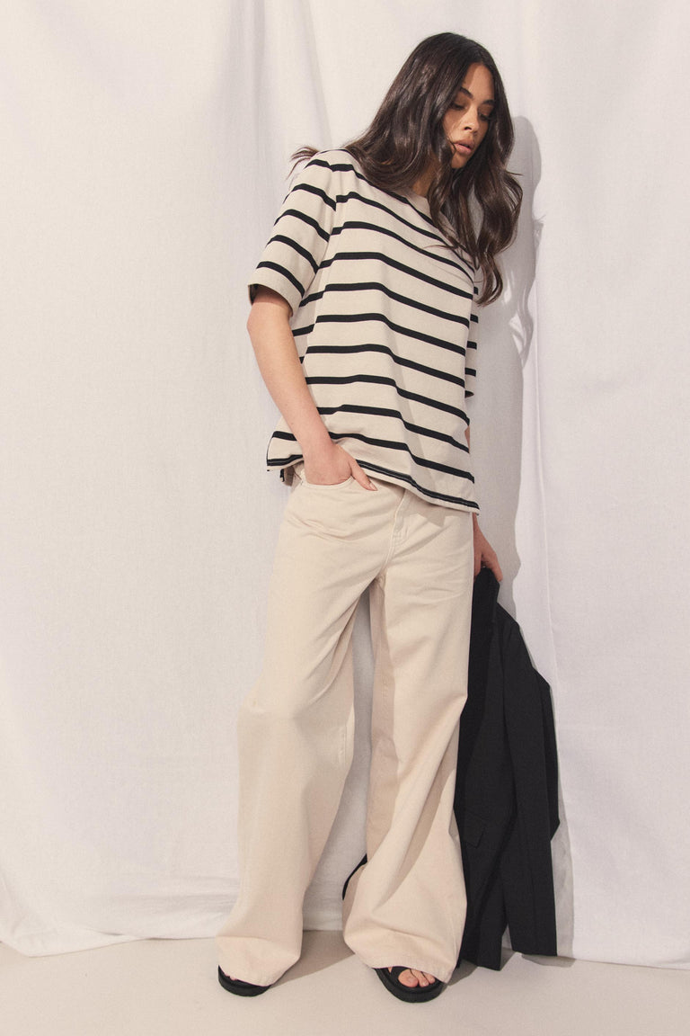 D-Luxe Wide Leg Jean