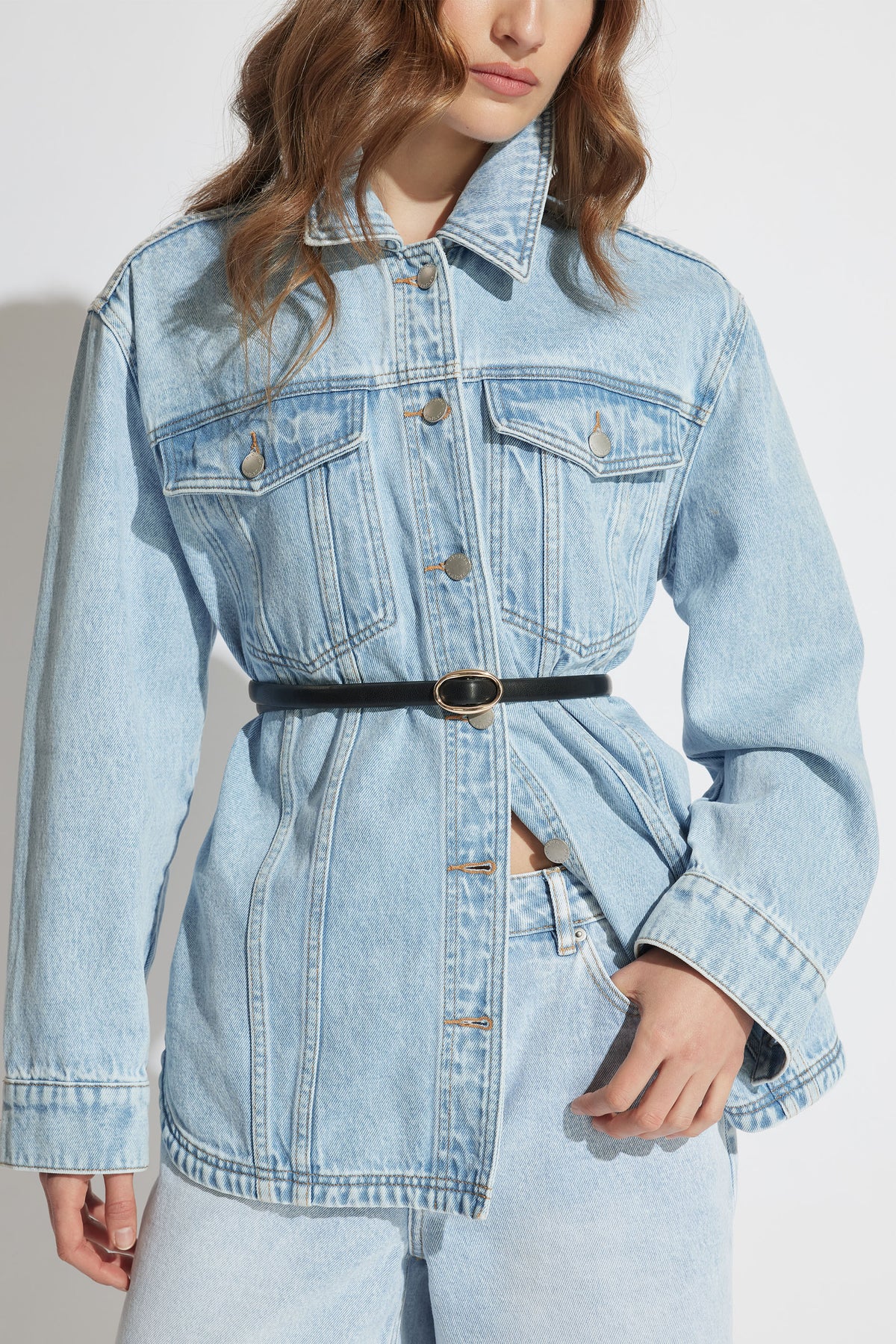 Kat Denim Shacket