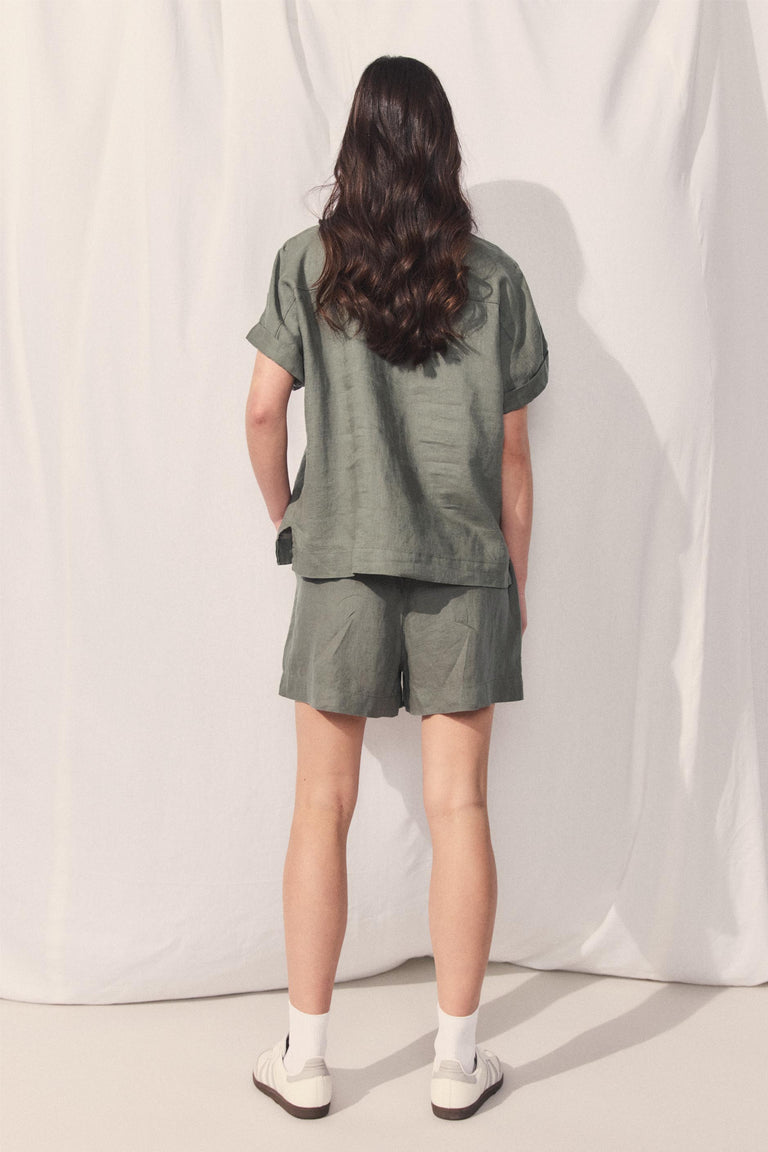D-Luxe Linen Short
