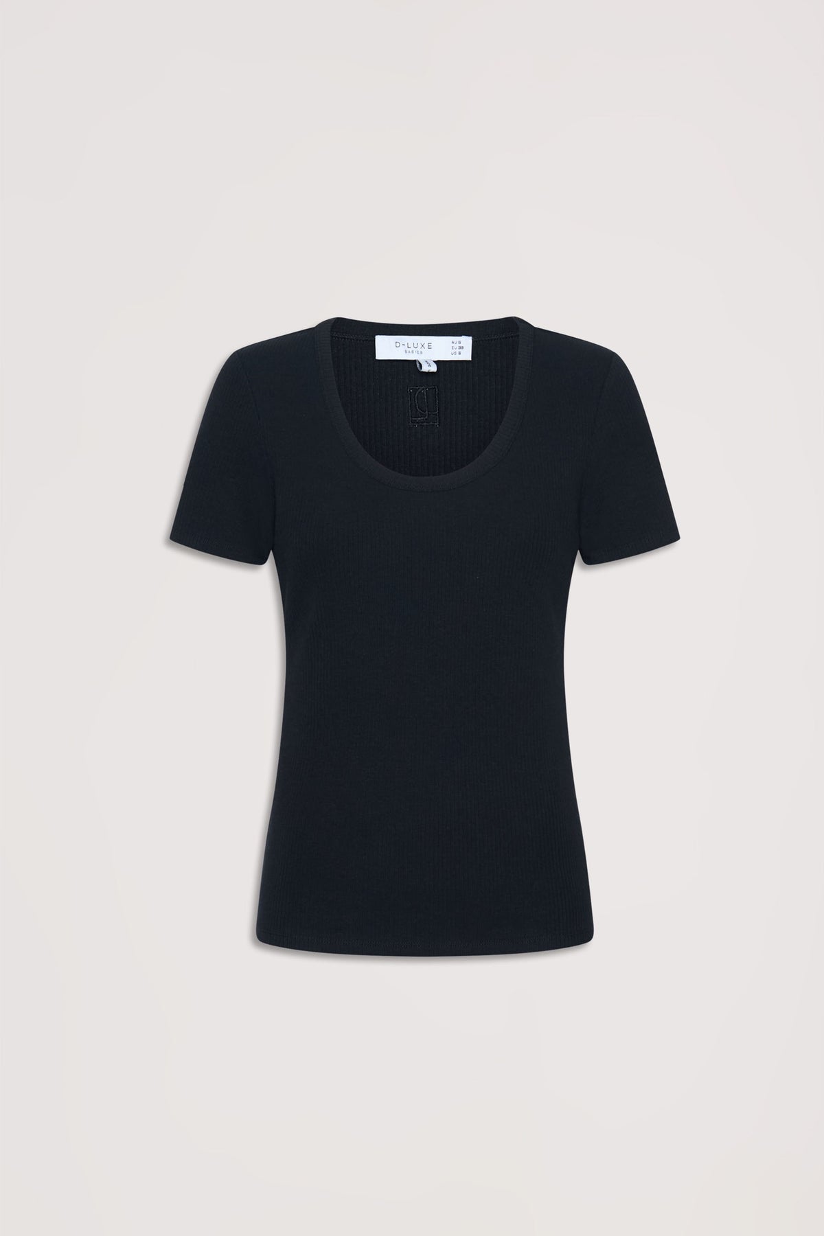 D-Luxe Short Sleeve Rib Tee