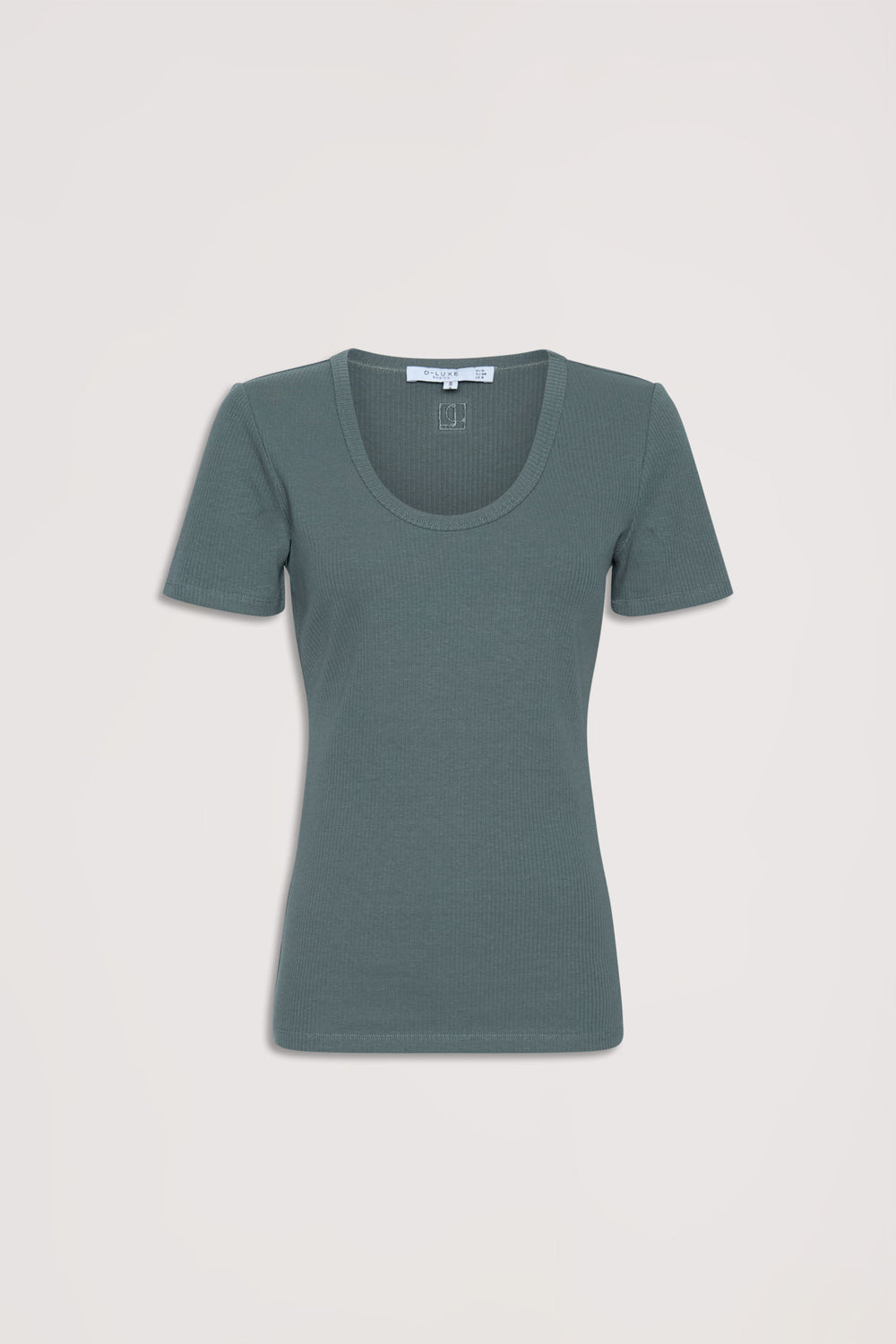 D-Luxe Short Sleeve Rib Tee