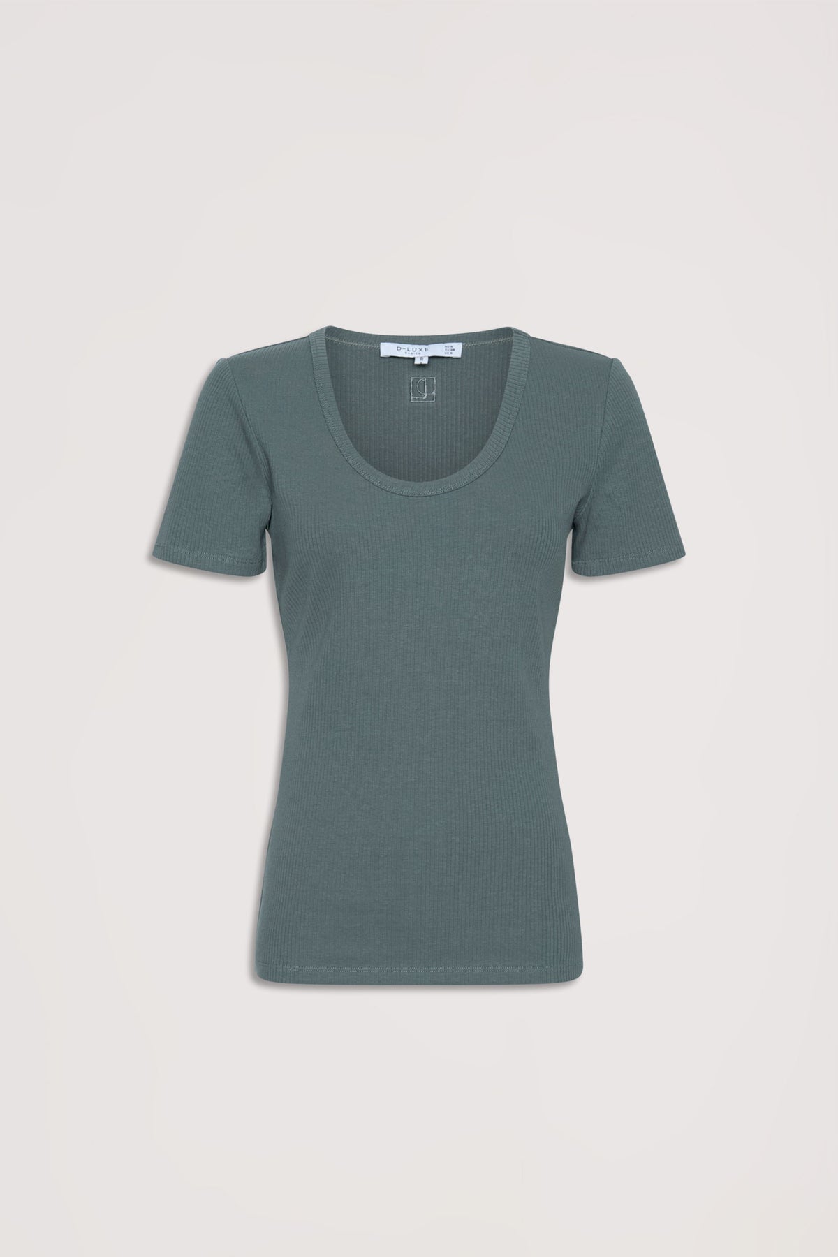 D-Luxe Short Sleeve Rib Tee