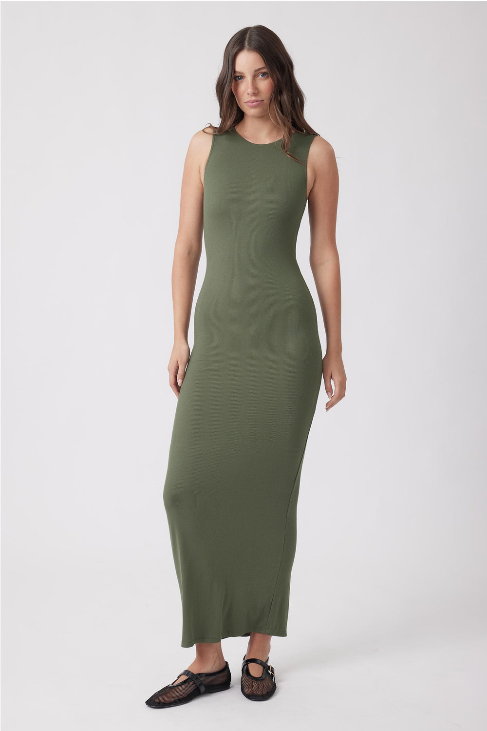 Contour Racer Maxi Dress