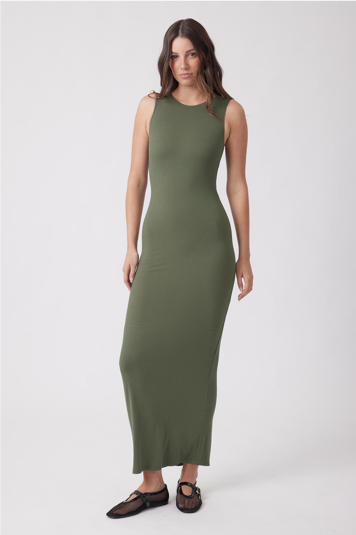 Contour Racer Maxi Dress