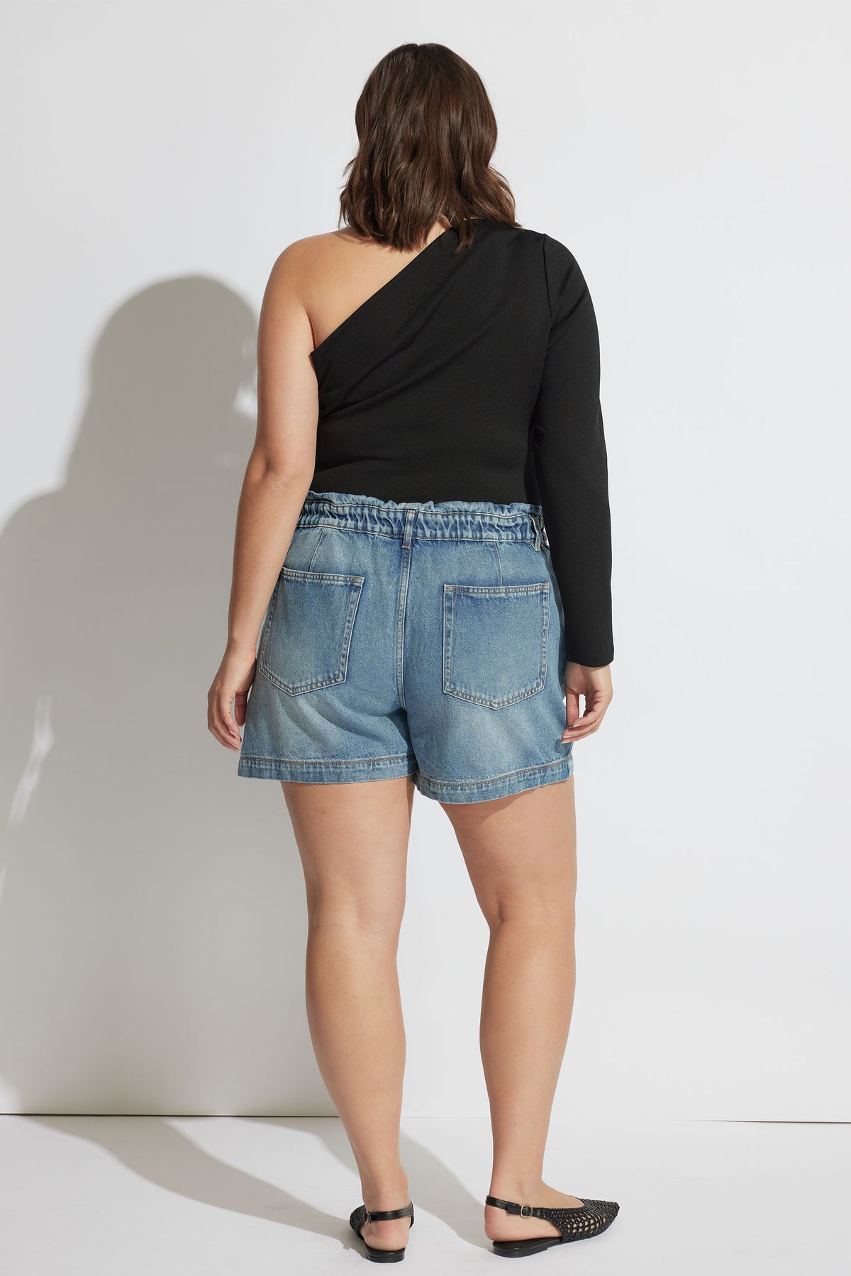 Tatiana Paperbag Denim Short