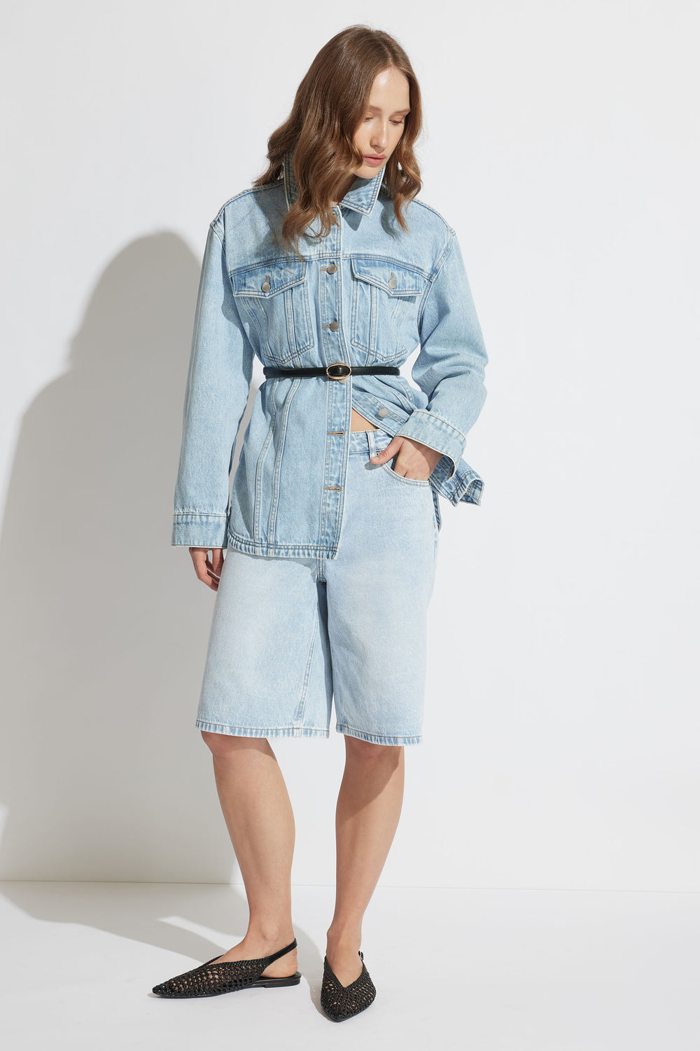 Kat Denim Shacket