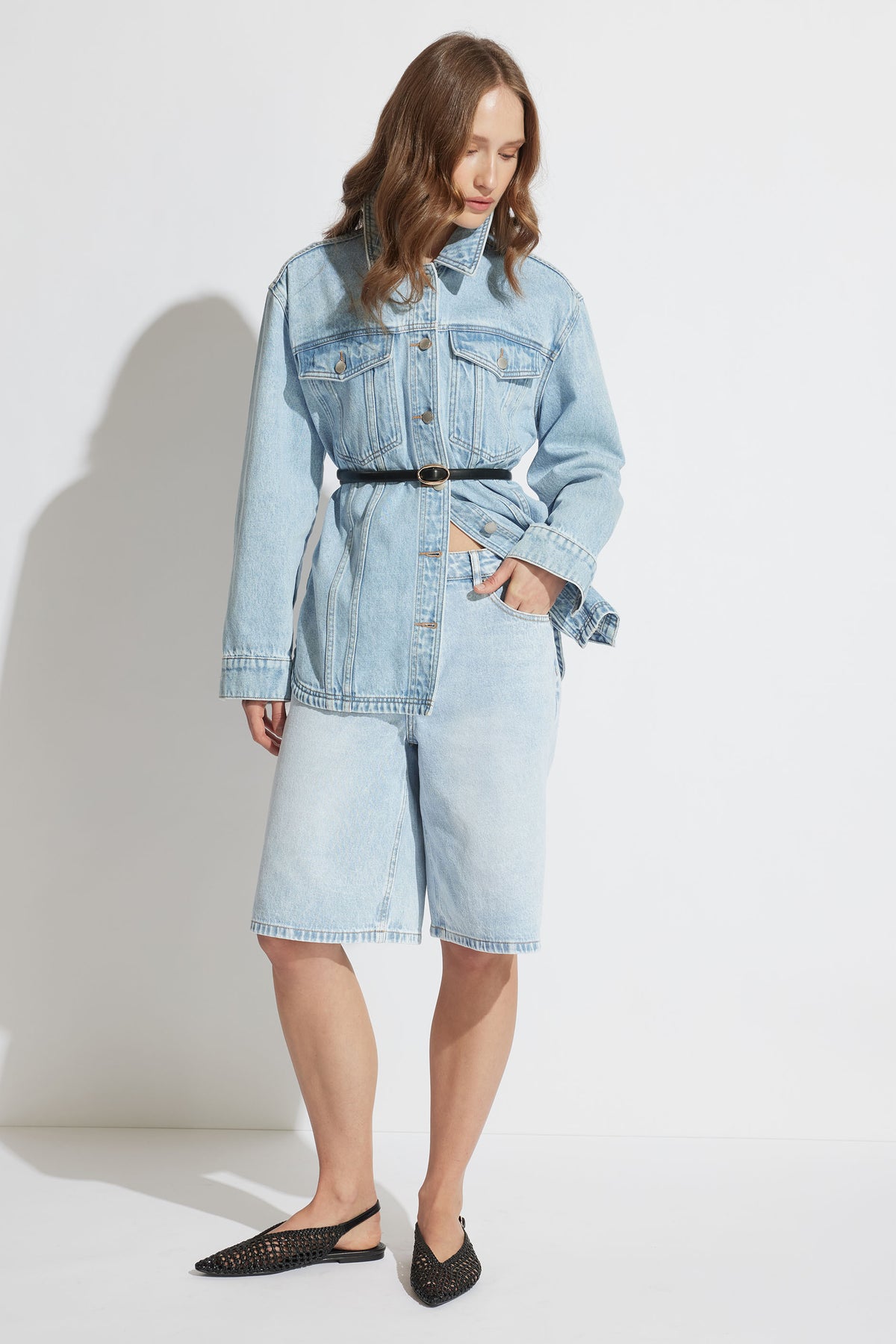 Kat Denim Shacket
