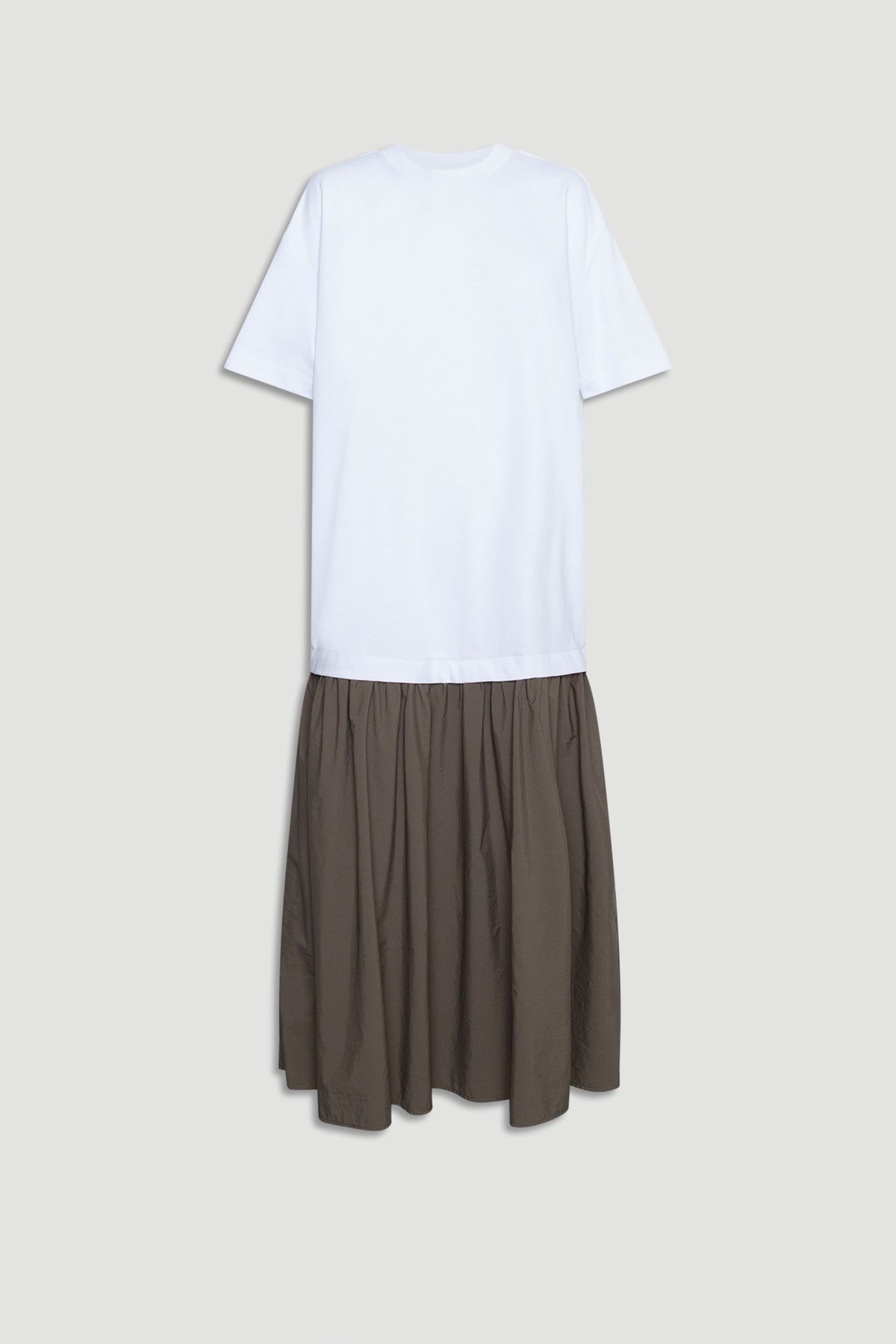 D-Luxe Drop Waist Nylon Dress
