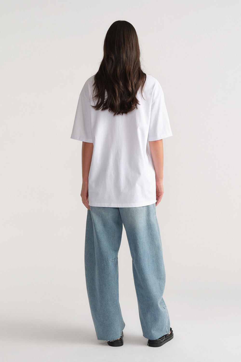 D-Luxe Distressed Logo Tee