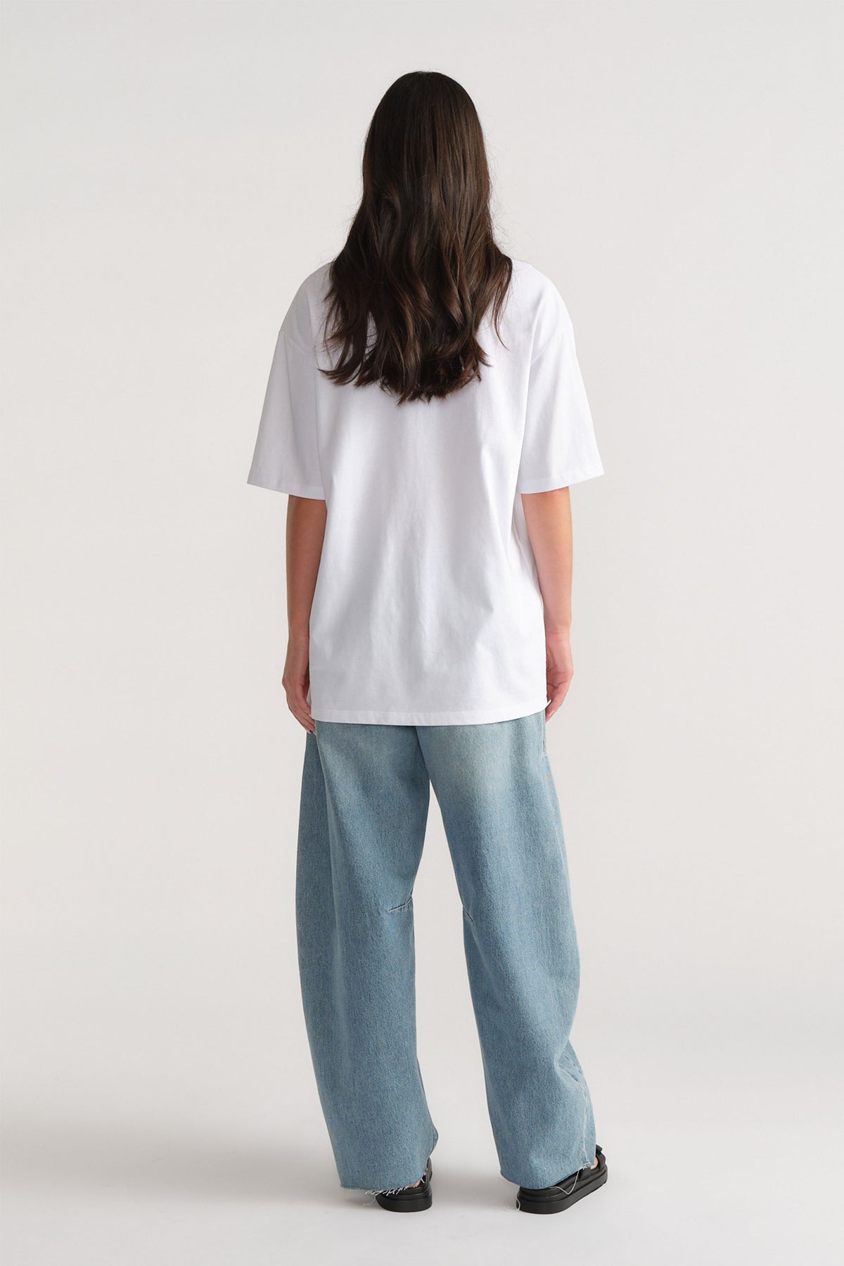 D-Luxe Distressed Logo Tee