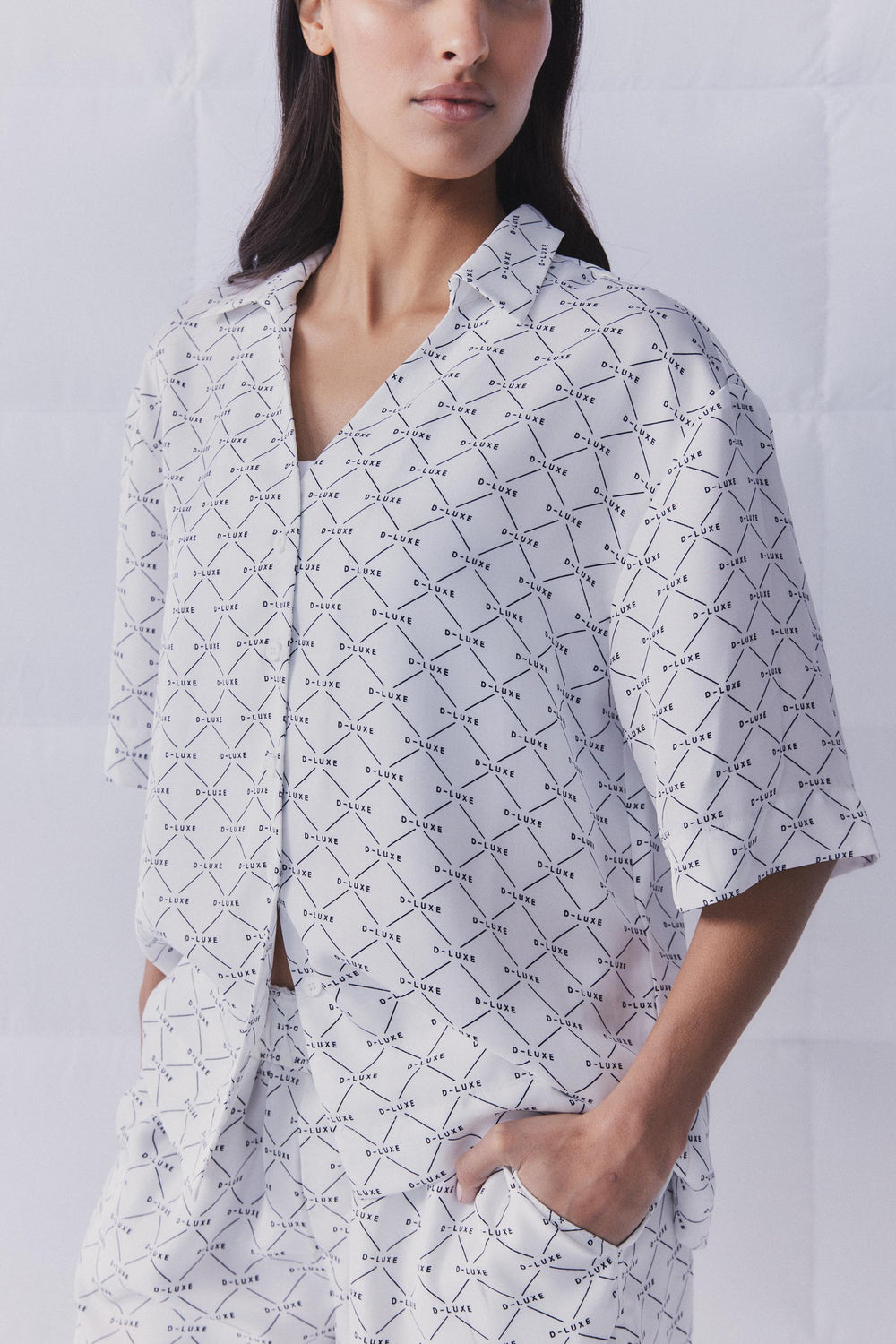 D-Luxe Monogram Print Shirt