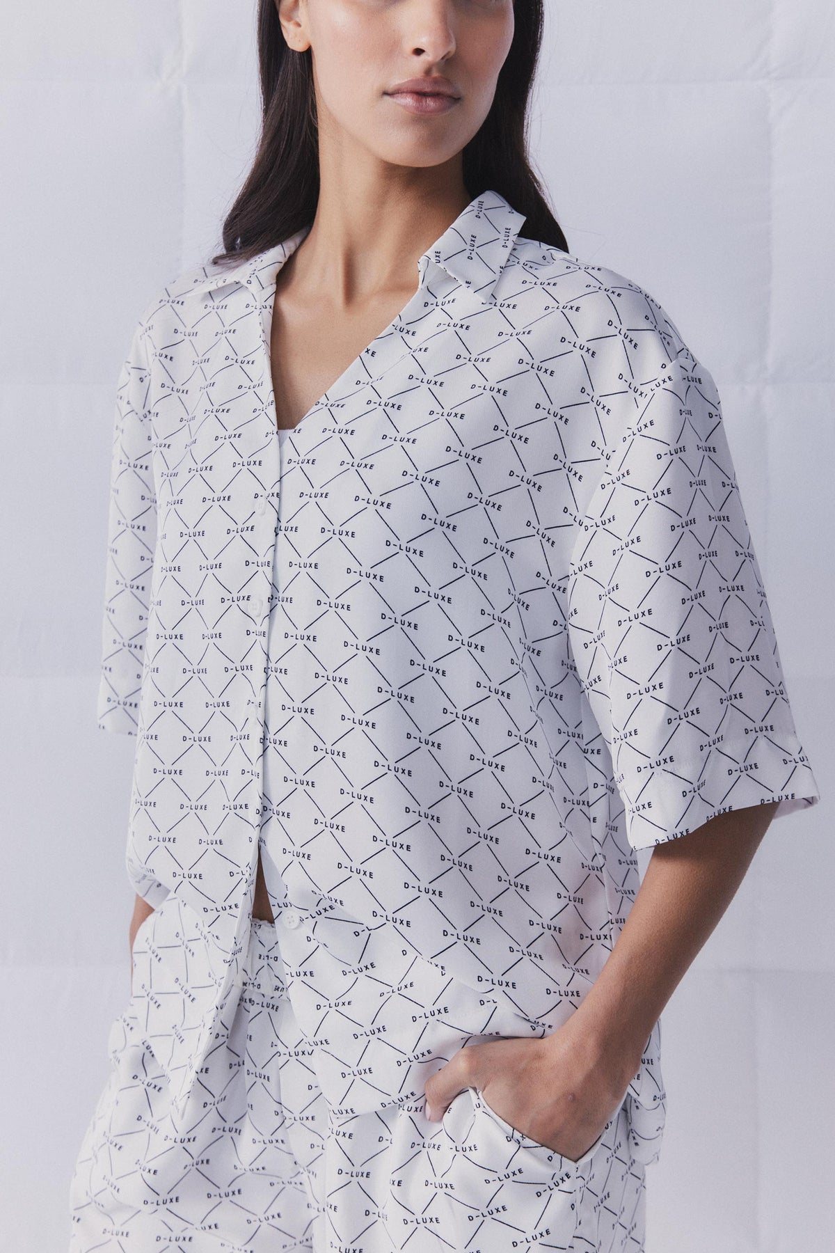 D-Luxe Monogram Print Shirt