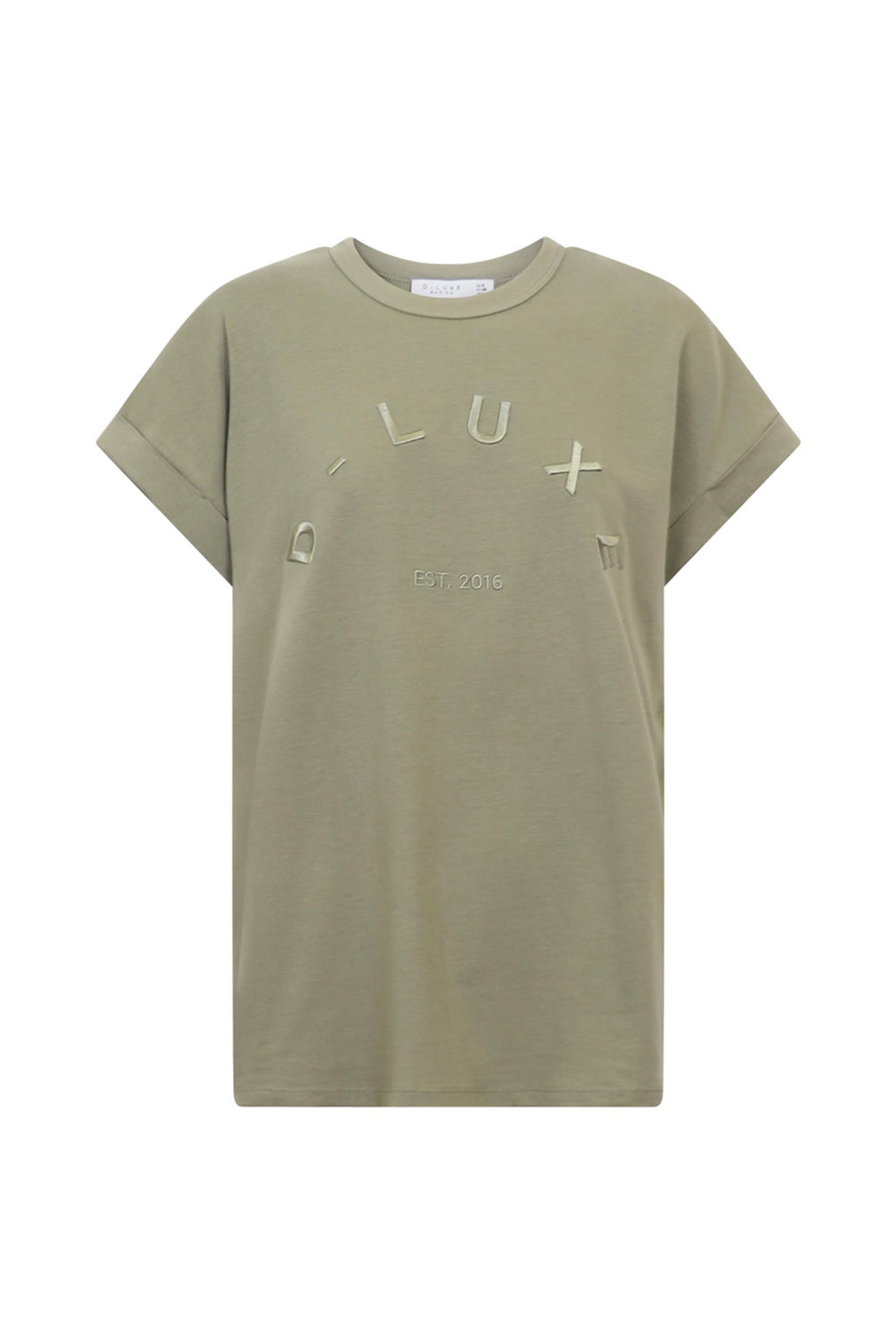 D-Luxe Embroidered Logo Tee