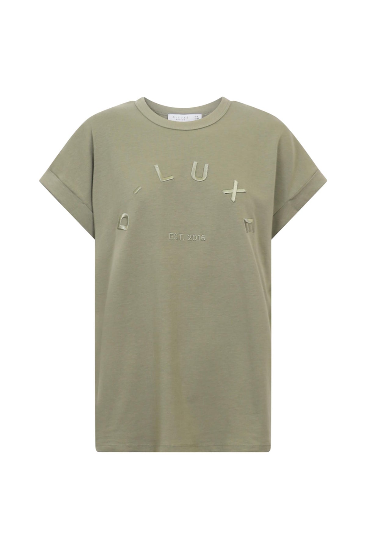 D-Luxe Embroidered Logo Tee
