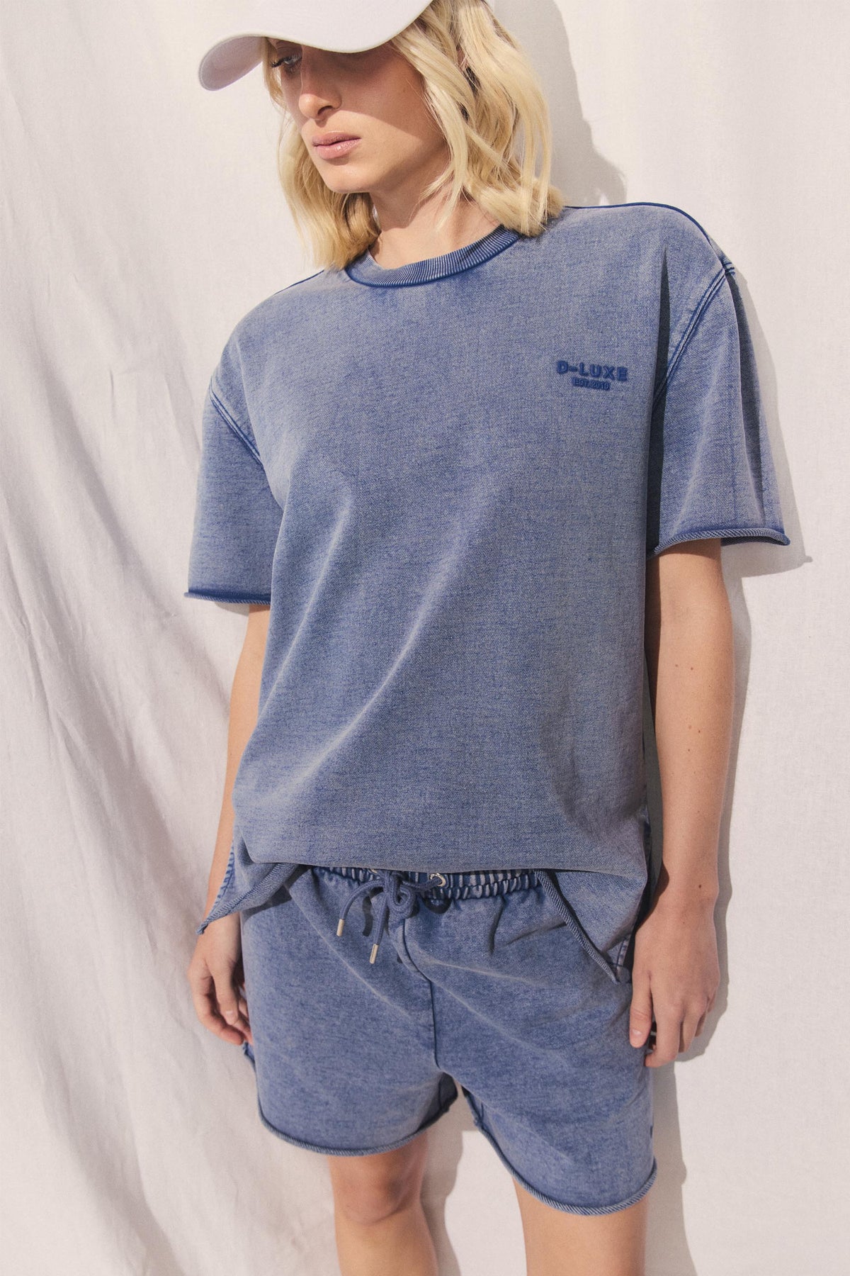 D-Luxe Short Sleeve Sweat Top