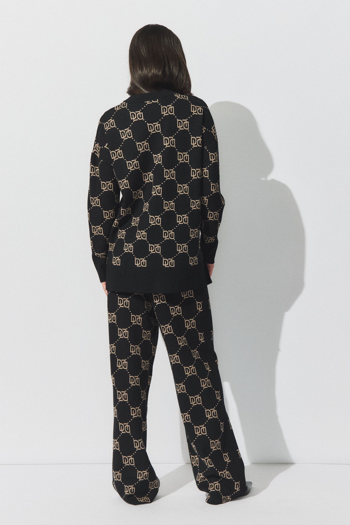 D-Luxe Monogram Knit Pant