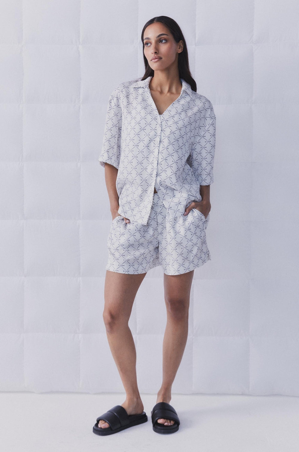 D-Luxe Monogram Print Shirt