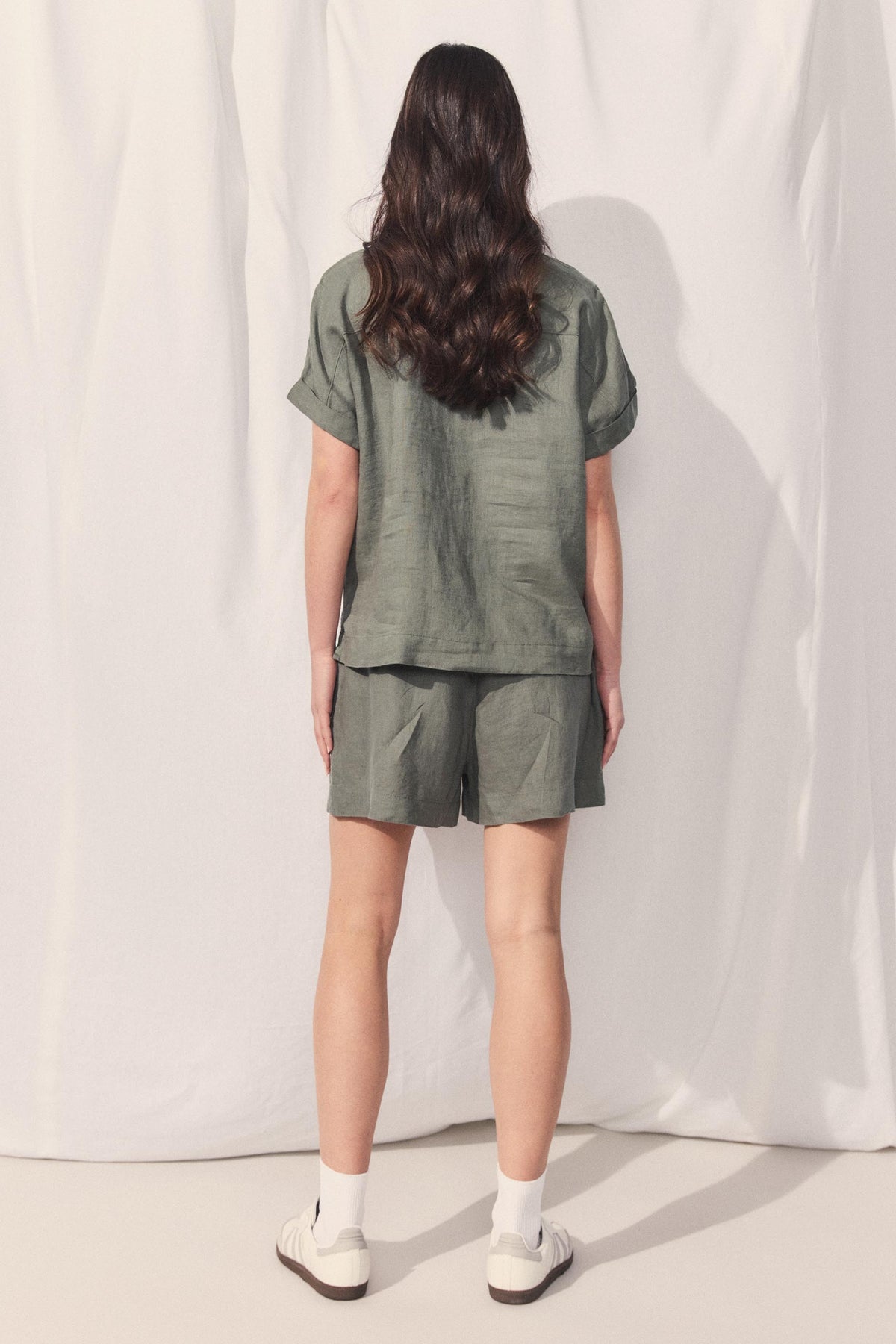 D-Luxe Pocket Linen Shirt