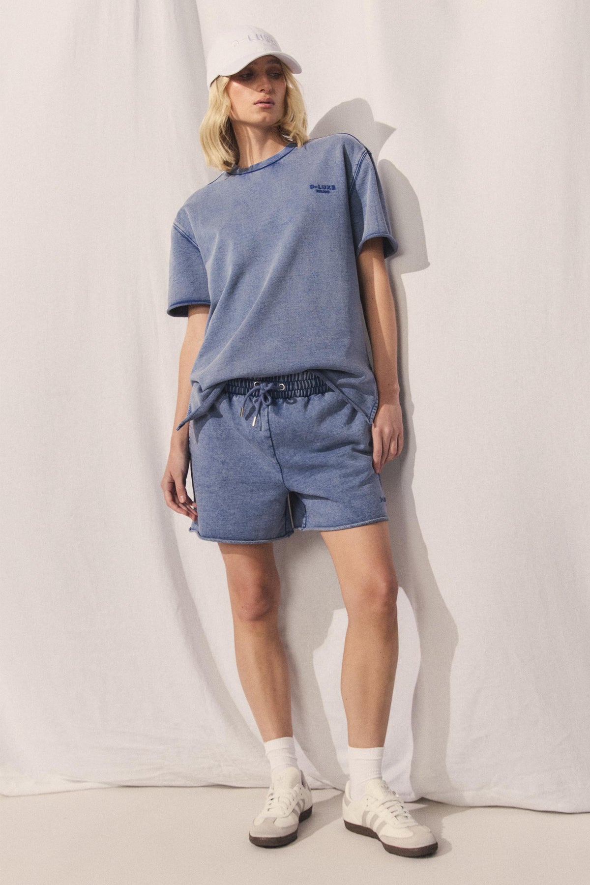 D-Luxe Short Sleeve Sweat Top