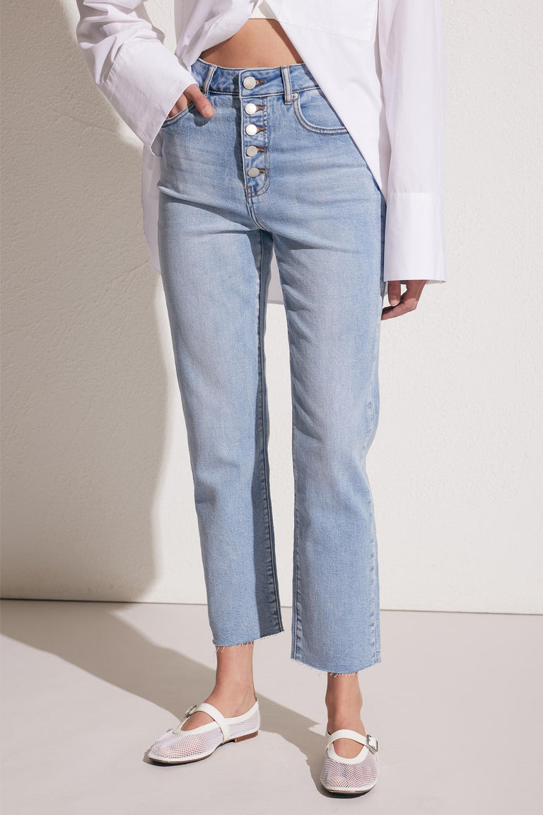 Becky Button Fly Jean