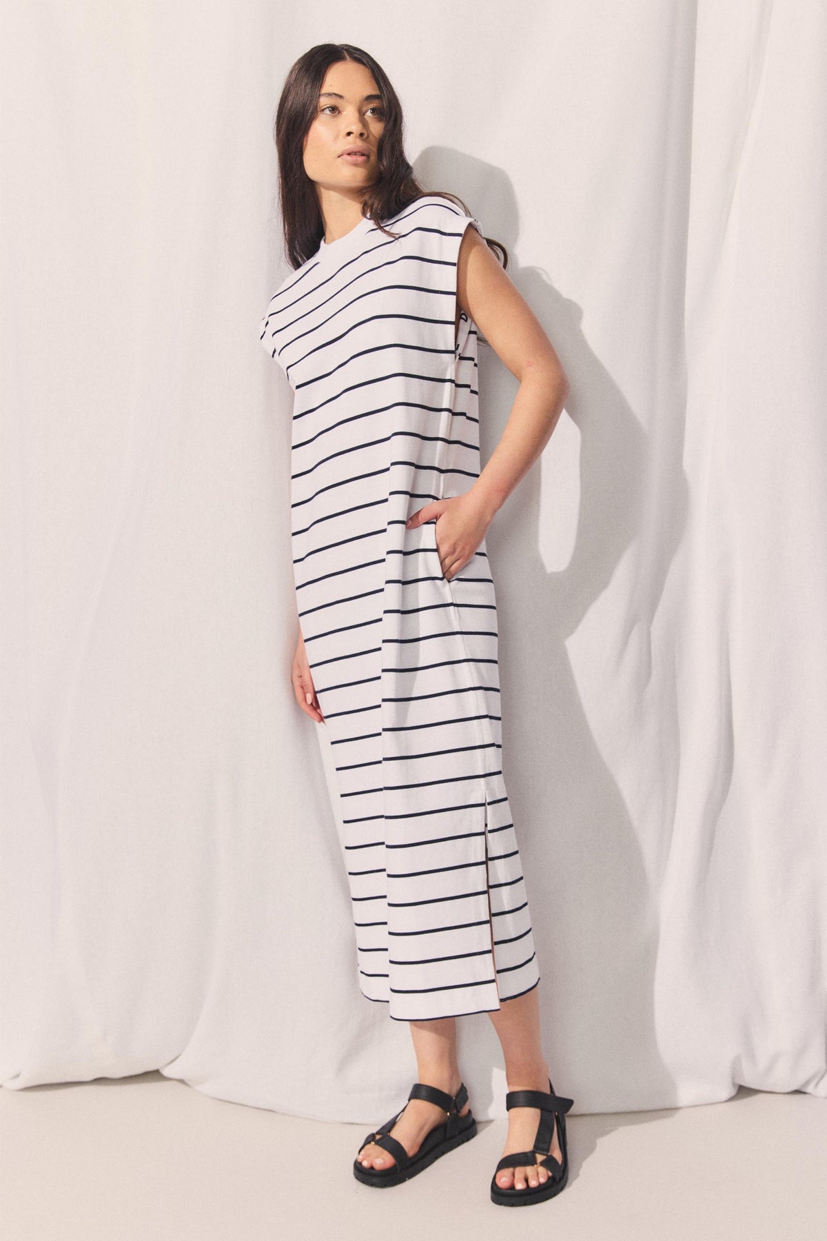 D-Luxe Sleeveless Tee Dress