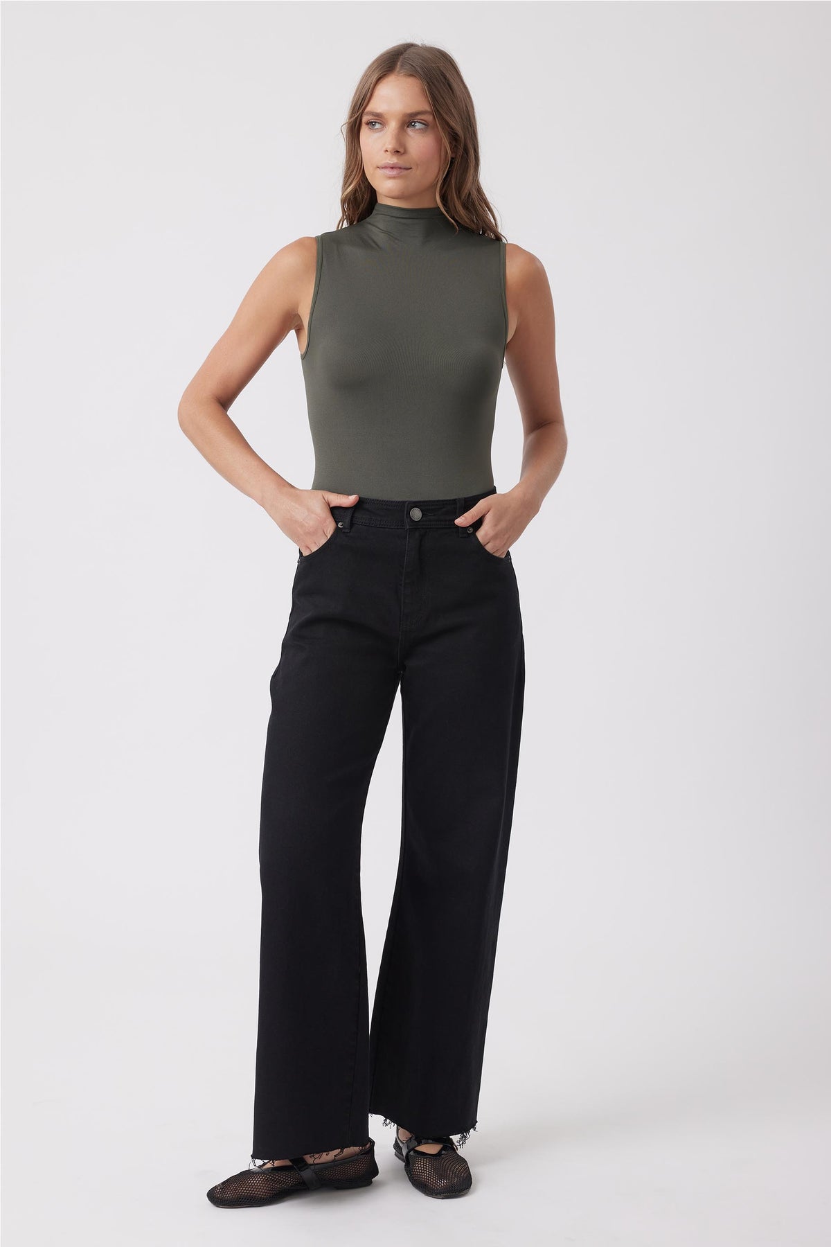 Seamless High Neck Bodysuit