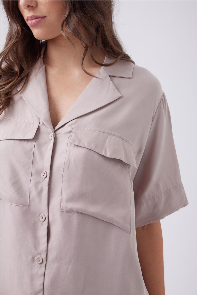 Sophie Cupro Shirt