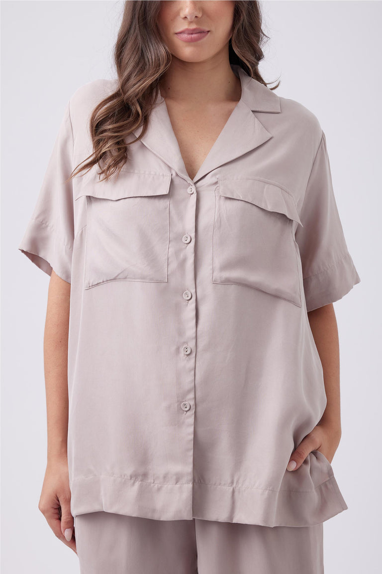 Sophie Cupro Shirt