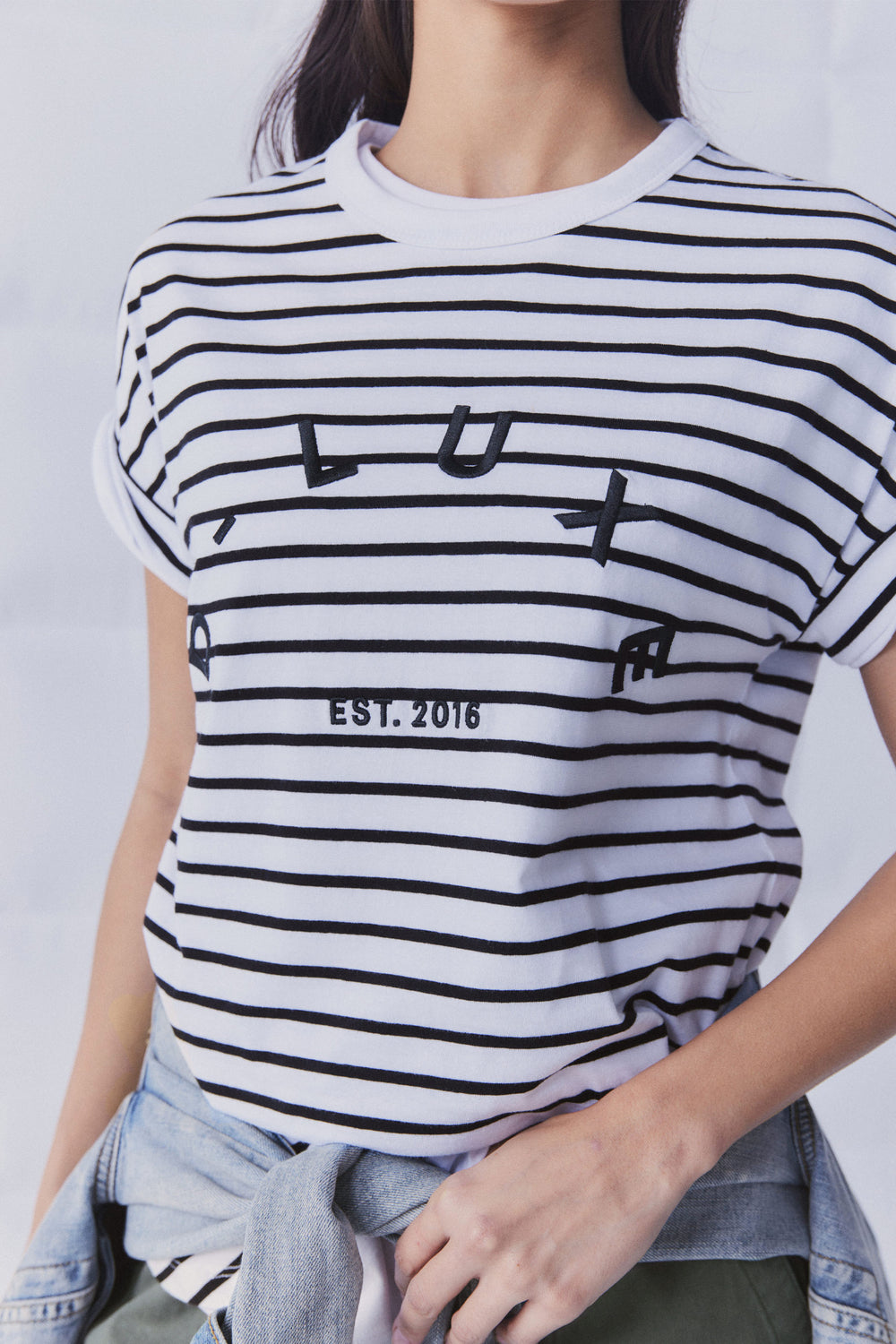 D-Luxe High Low Tee