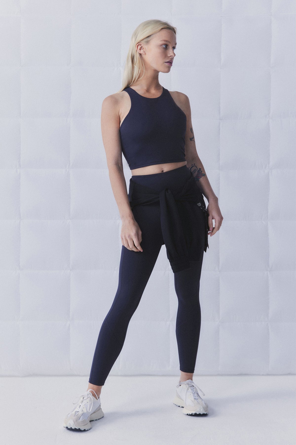 D-Luxe Racer Back Crop Top