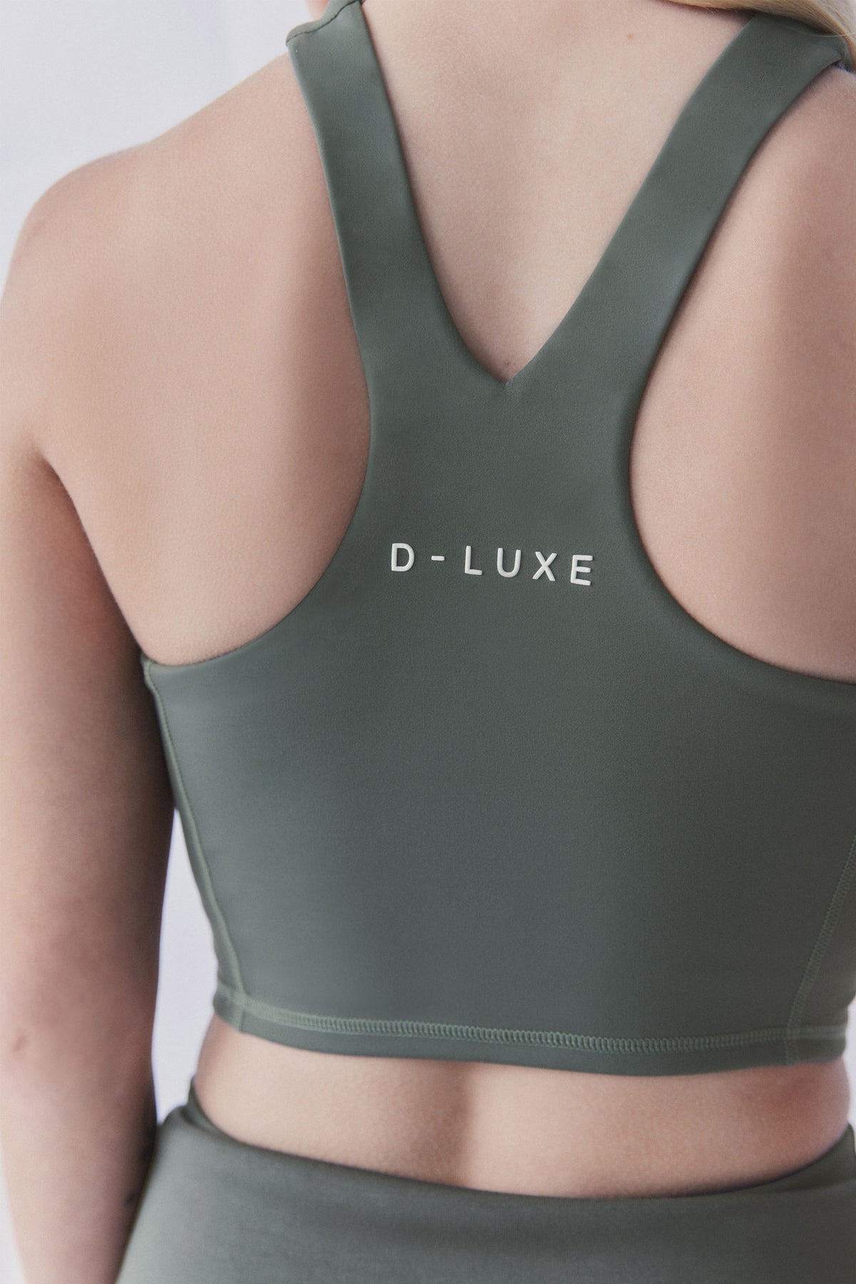 D-Luxe Racer Back Crop Top