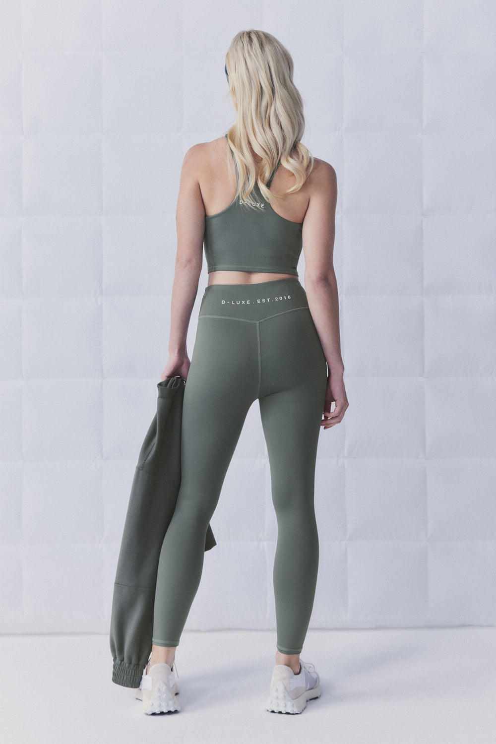D-Luxe Racer Back Crop Top