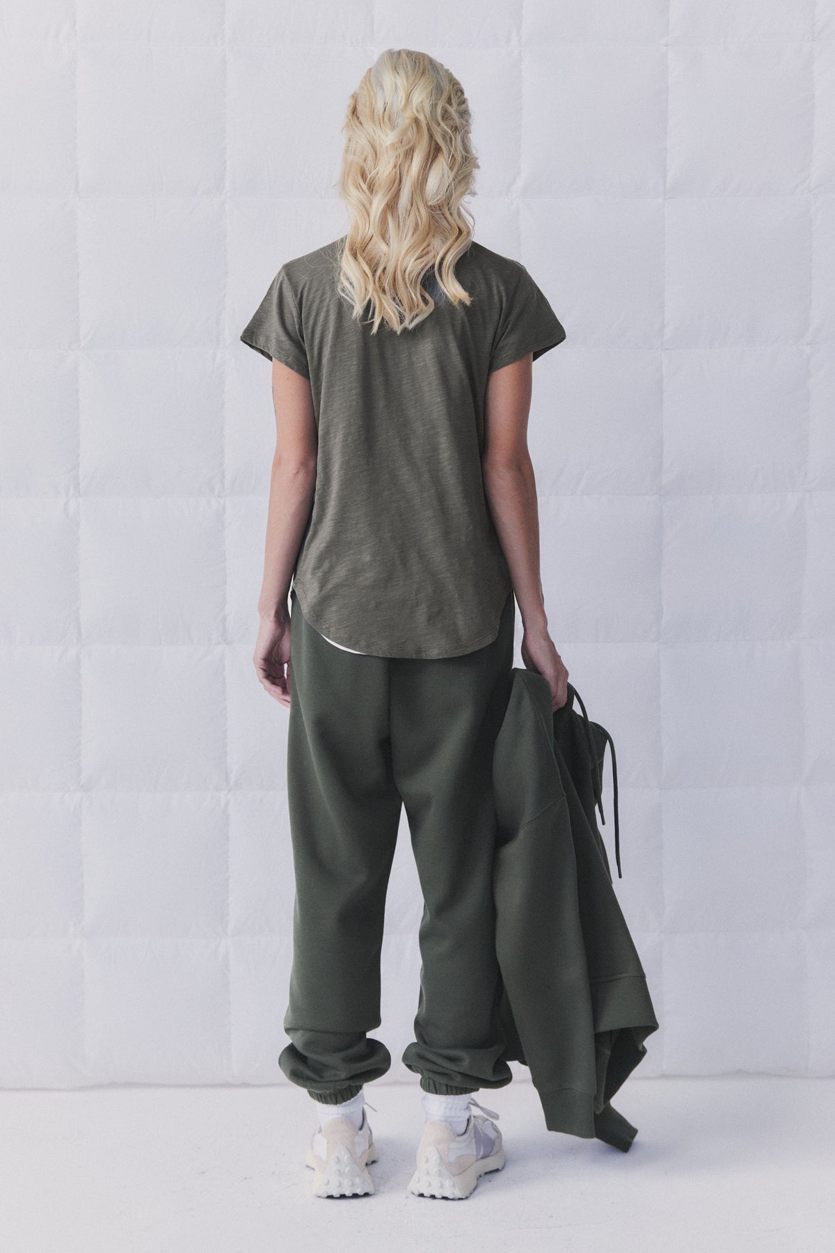 D-Luxe Scoop Neck Slub Tee