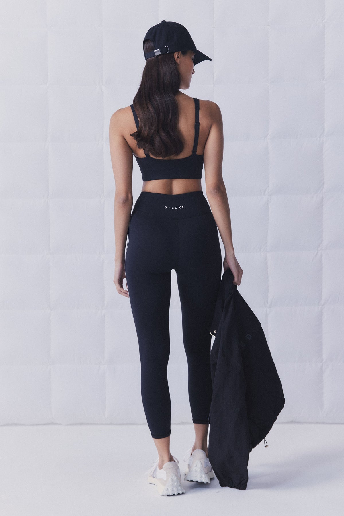 D-Luxe Wrap Waist Logo Legging