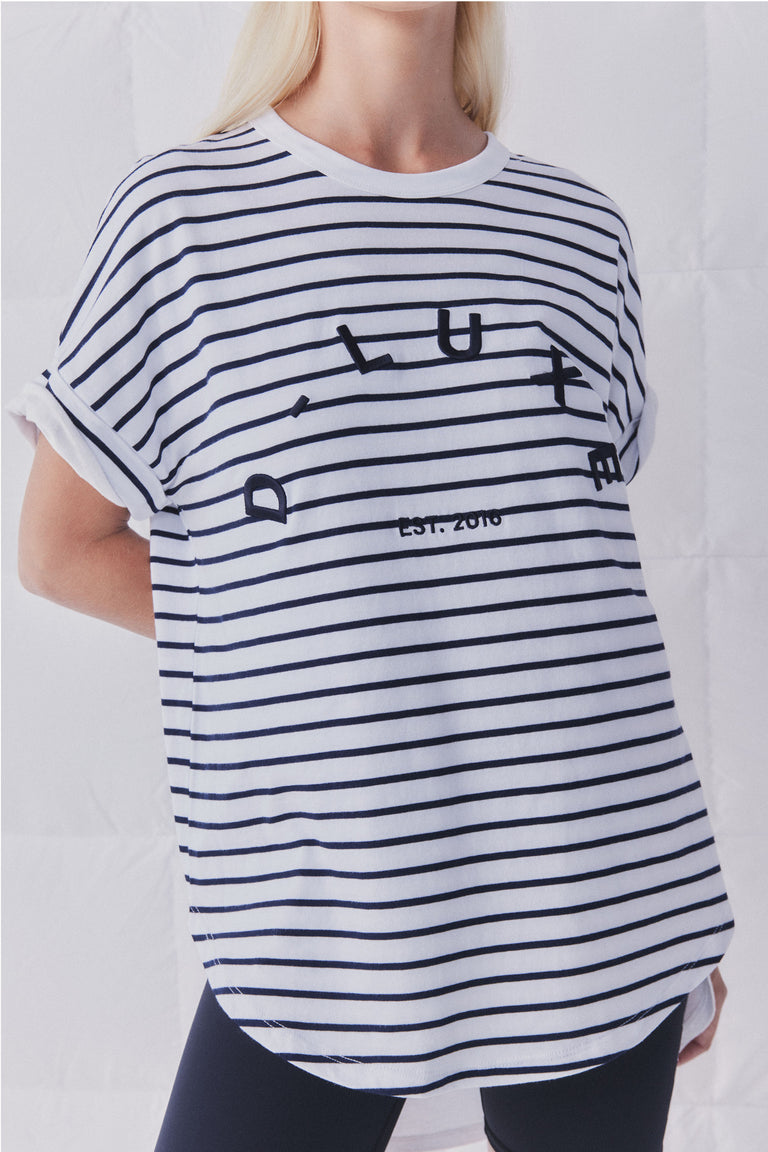 D-Luxe Embroidered Logo Tee