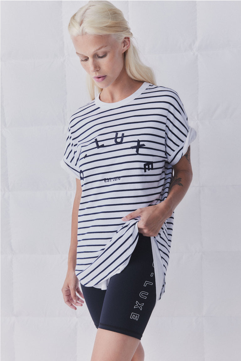 D-Luxe Embroidered Logo Tee