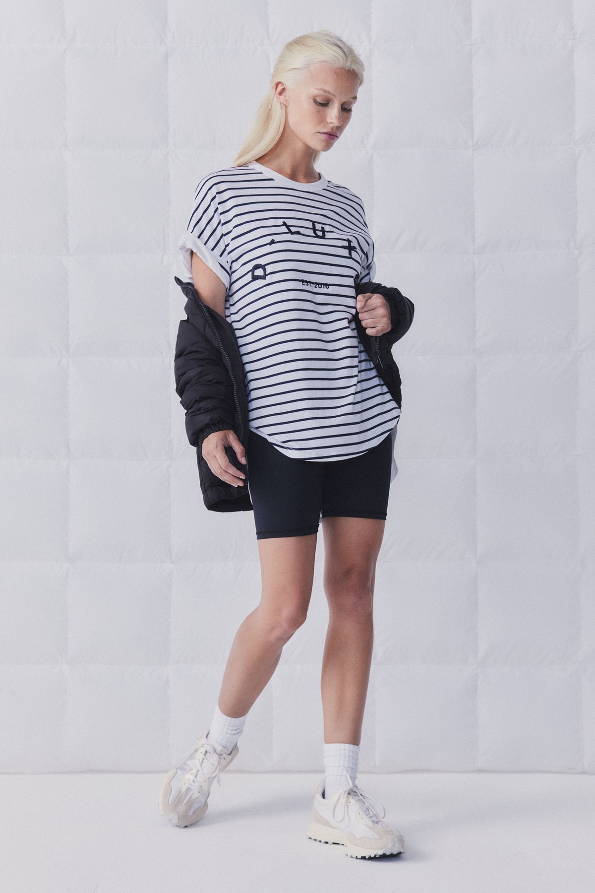 D-Luxe Embroidered Logo Tee