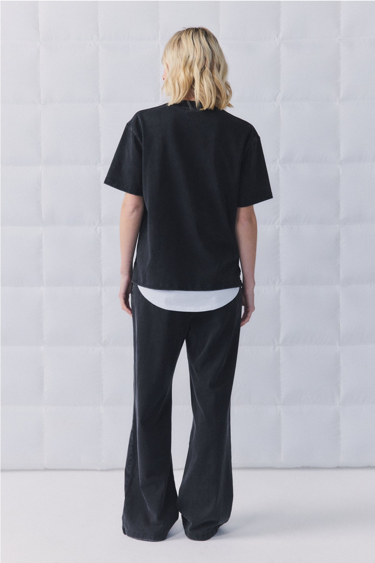 D-Luxe Mock Neck Boxy Tee