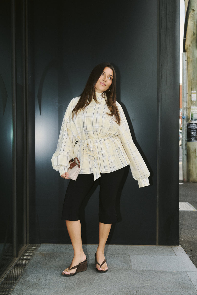 Pia Funnel Neck Trench