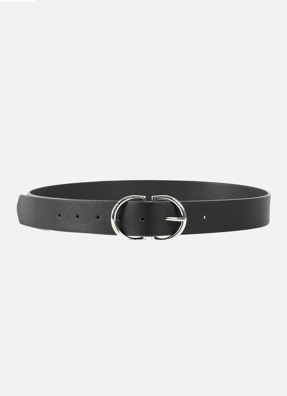 Double Half Moon Buckle Belt
