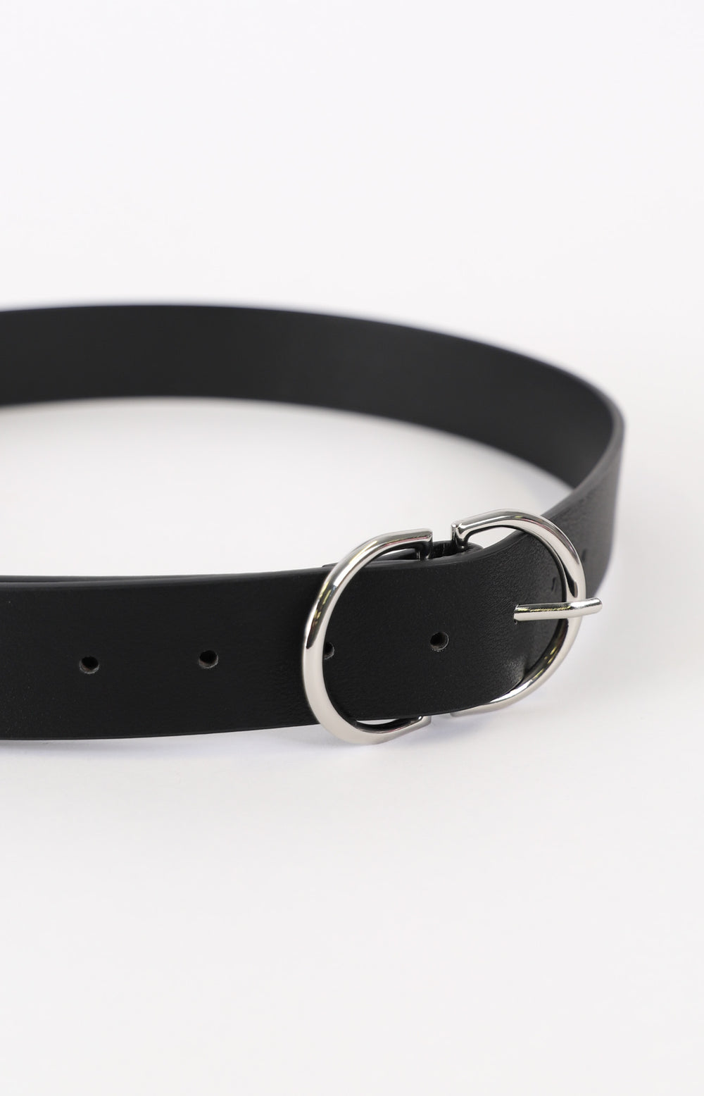 Double Half Moon Buckle Belt