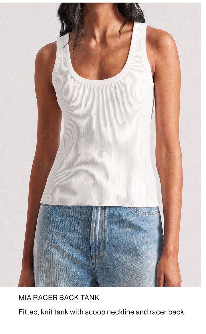 SHOP THE MIA RACER BACK TANK