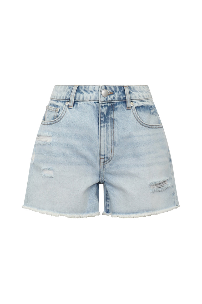 Charlie Distressed Denim Short
