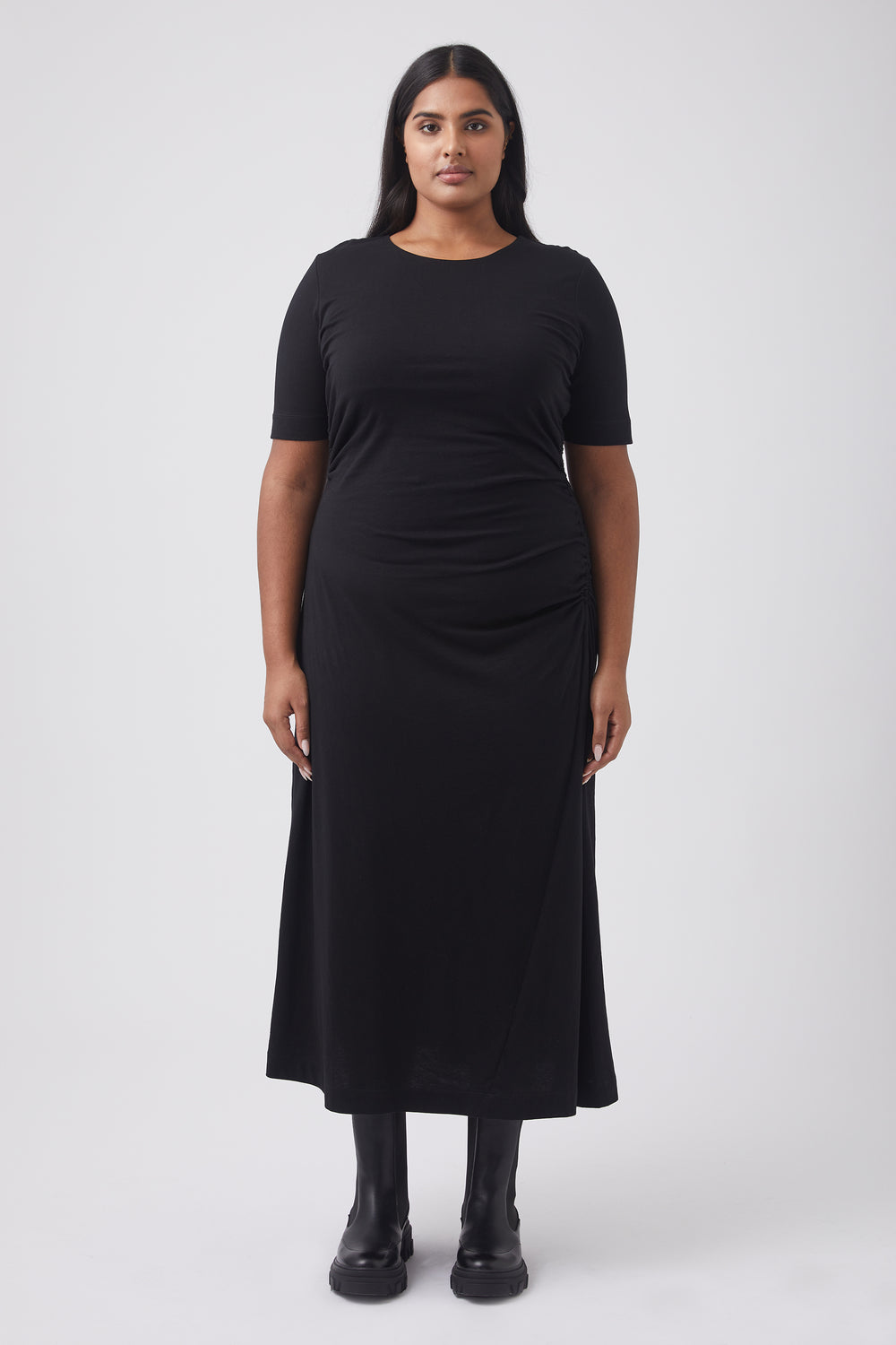Bronte Short Sleeve Midi Dress