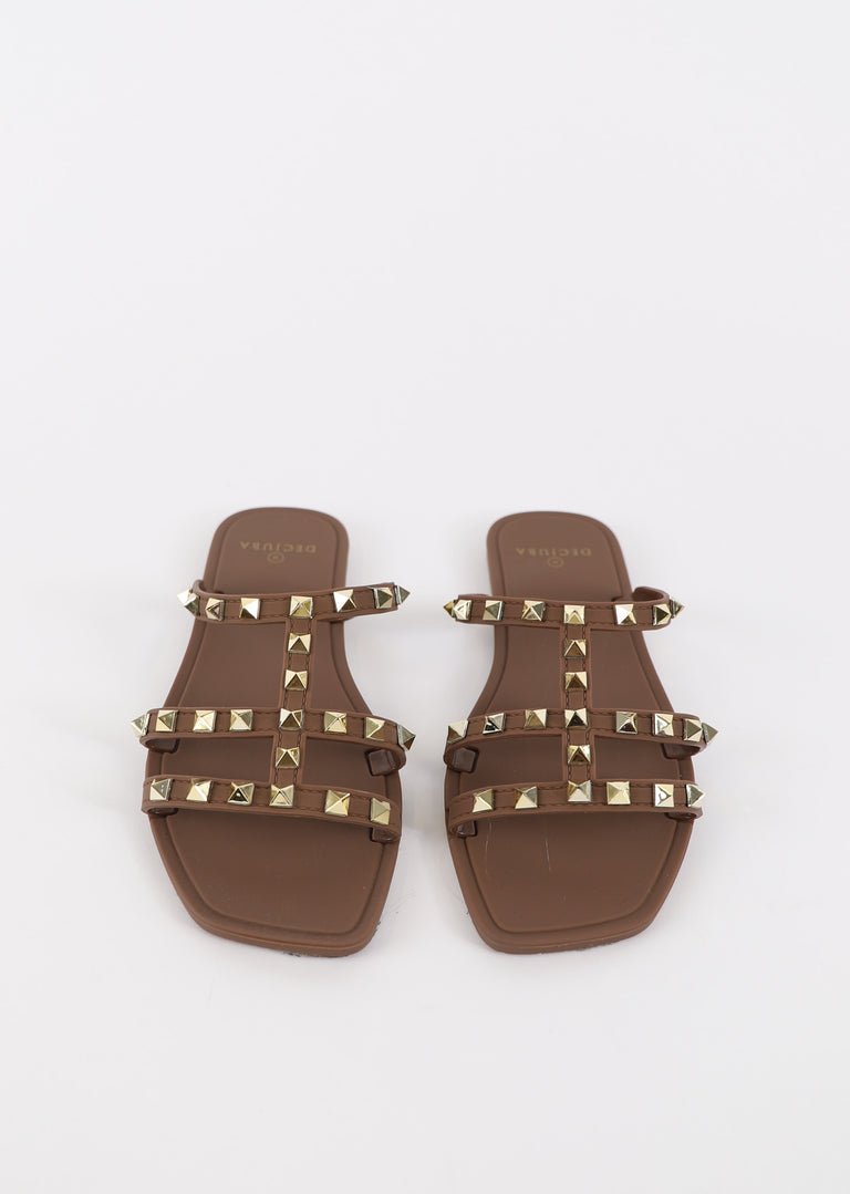 Wilde Square Toe Jelly Slide