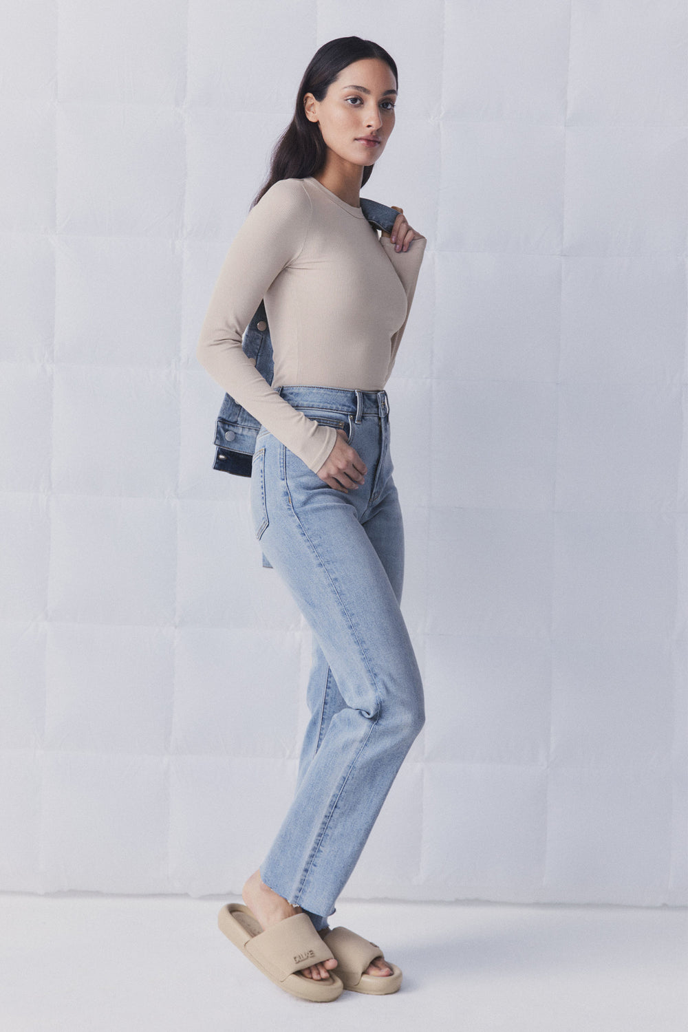 D-Luxe Bamboo Crew Neck Top